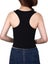 3 Pieces Women's Basic Sleeveless Racerback Crop Tank Top Sports Crop Top For D Carousel 3