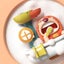 Bath Toy Bubble Makers Bubble Blowing Products Cartoon Animal Shape With Sucker Carousel 3
