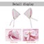 7 piece Set Cat Costume Cat Ear And Tailcollar 2 Handbell2 Paw Gloves clip whi Carousel 3