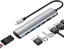 Usb C Hub Macbook Pro Adapter 8 In 1 Portable Aluminum Usb C Dongle With Usb C Carousel 1