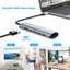 Usb C Hub Macbook Pro Adapter 8 In 1 Portable Aluminum Usb C Dongle With Usb C Carousel 4