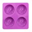 Silicone Soap Molds 4 Cavity Crescent Moon Face Silicone Soap Mold For Homemade Carousel 2