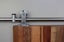 Modern Top Mount Single Roller Stainless Sliding Door Set Carousel 3