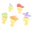 small dinosaur water toys water fighting play toys 5 Pcs Small Dinosaur Water Carousel 16