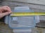 A plastic lid with steam vent for a food container Carousel 3