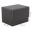 card deck case Card Deck Box Magnetic Flap Lid Large Capacity PU Leather Card Carousel 13