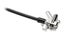 Kensington N17 Keyed Laptop Lock For Wedge-Shaped Slots, For Dell Laptops Carousel 5