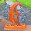 Rimu sculpture "Te wharenga" (the curling, breaking wave) Carousel 4