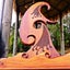 Rimu sculpture "Te wharenga" (the curling, breaking wave) Carousel 1