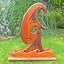 Rimu sculpture "Te wharenga" (the curling, breaking wave) Carousel 5