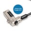 Kensington N17 Serialised Combination Laptop Lock 2.0 For Wedge-Shaped Slots Carousel 4