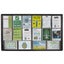Quartet Penrite Glass Doors Fabric Noticeboard 1500mm x 900mm Carousel 1