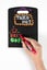 Texta Liquid Chalk Marker Bullet Wet Wipe Red Carousel 5