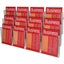 A4 Wall Mount Brochure Holder 12 x A4 Carousel 1