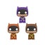 Batman Brown, Purple & Orange US Pocket Pop! 3 Pack Carousel 2