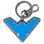 Batman Nightwing Logo Colour Enamel Keychain Carousel 1