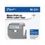 Brother P-touch Tape Label Black on White Carousel 4