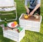 Collapsible Storage Bin with Lids(L) |Foldable Storage Box for Camping|Wardrobes Carousel 7