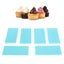 sugarcraft pattern molds 6PCS Cake Pattern Molds Hard Plastic Texture Embossing Carousel 7