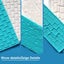 sugarcraft pattern molds 6PCS Cake Pattern Molds Hard Plastic Texture Embossing Carousel 13