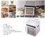 10 Trays Food Dehydrator Machine Stainless Steel 800W Jerky Fruit Drying Carousel 10
