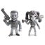 Suicide Squad Harley Quinn & Joker US 4" Bare Metal 2 Pack Carousel 1