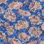 Quilting Patchwork Sewing Fabric Heirloom Blue Floral 50x55cm FQ Carousel 3