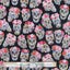 Quilting Patchwork Sewing Fabric Floral Candy Skulls 50x55cm FQ Carousel 1