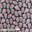 Quilting Patchwork Sewing Fabric Floral Candy Skulls 50x55cm FQ Carousel 4