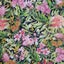 Quilting Patchwork Sewing Fabric Native Florals Dark 50x55cm FQ Carousel 6