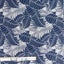 Quilting Patchwork Sewing Fabric Indigo Palm Leaf 50x55cm FQ Carousel 3