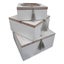 Wooden Storage Boxes Set of 3 with Photo Holders BX478A Carousel 4
