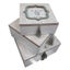 Wooden Storage Boxes Set of 3 with Photo Holders BX478A Carousel 1