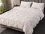 3Pcs Pintuck Bedding Set Pinch Pleat Duvet Cover Set White Double Carousel 1