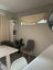 Custom made “ London Blind” in “ Sand Stone” poly linen fabric. Carousel 1