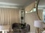 Custom made “ London Blind” in “ Sand Stone” poly linen fabric. Carousel 7