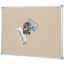 Quartet Aluminium Frame Fabric Bulletin Board 900 x 1200mm Carousel 1