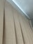 A curtain in “ Sand Stone” poly linen fabric. Width 1.8 m Carousel 2