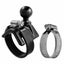 RAM Finger Grip - Universal Phone / Radio Cradle with Strap Hose Clamp Base Carousel 12
