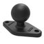 RAM Finger Grip - Universal Phone / Radio Cradle with Strap Hose Clamp Base Carousel 10