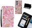 Oppo A78 5G case 3 card leather wallet case printed ID Carousel 1