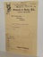 ANTIQUE INVOICE / RECEIPT: Samuels & Kelly Ltd, Wellington - Clothing 1934 Carousel 2