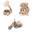 Robotime Mechanical Gears 3D Wooden Puzzle Carousel 3
