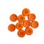 Buttons Plain Orange 15mm 10 pk Carousel 1