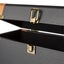 Vinyl Record Case - Black/Bronze Carousel 7