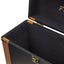 Vinyl Record Case - Black/Bronze Carousel 8