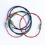 Wire cable Keyrings 6pce Carousel 1