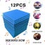 96 Acoustic Soundproof Foam Sound Absorbing Panels 30x30x2.5cm | Blue Carousel 4