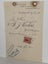 ANTIQUE INVOICE: T. J. Collins, Dunedin - Dental Surgeon 1901 Carousel 2