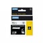 Dymo Rhino Pro Black Permanent Polyester Label Tape (6x6mm) Carousel 1